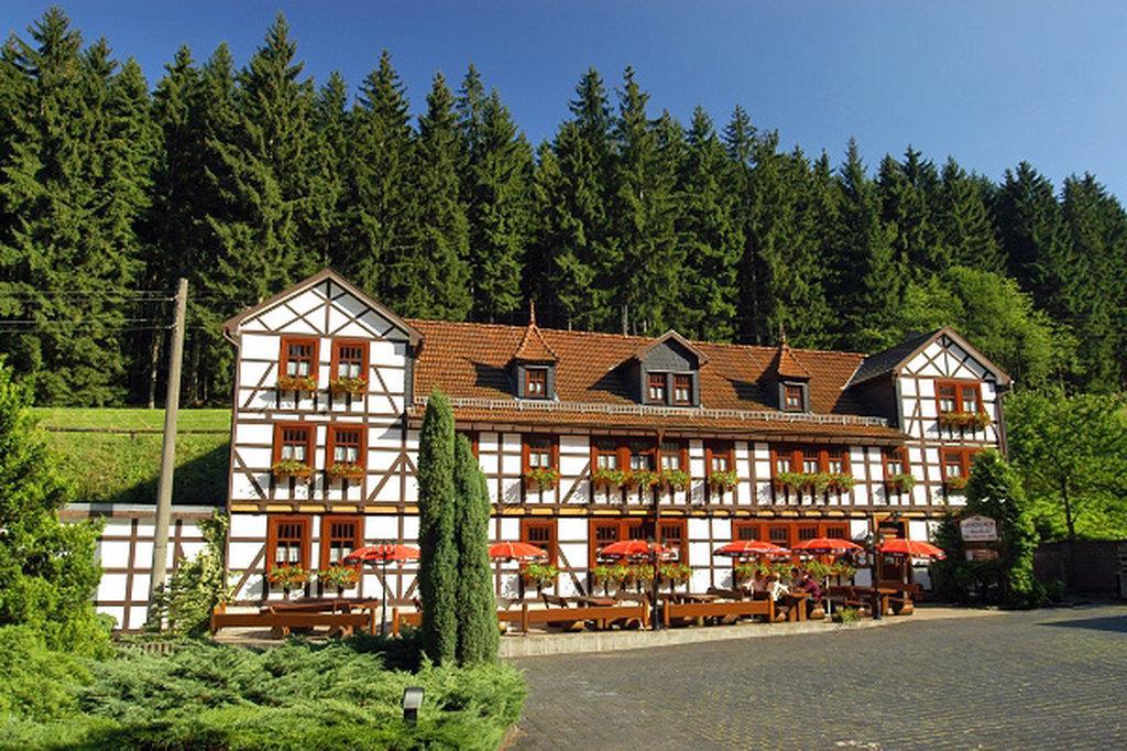 Pension Landhaus Machold Friedrichroda Bagian luar foto